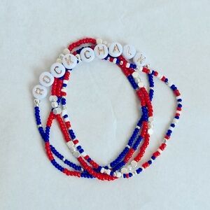 University of Kansas Bracelet Set